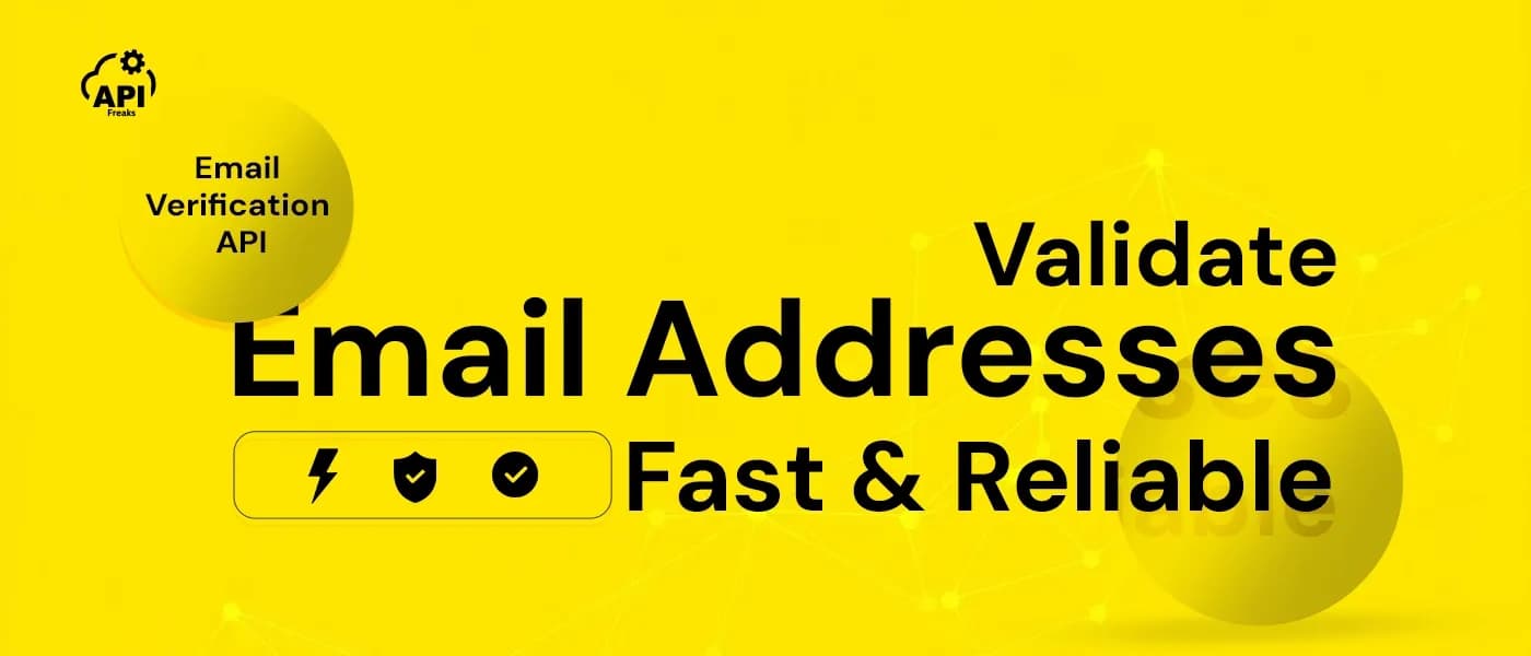 Validate Email Addresses via Email Verification API